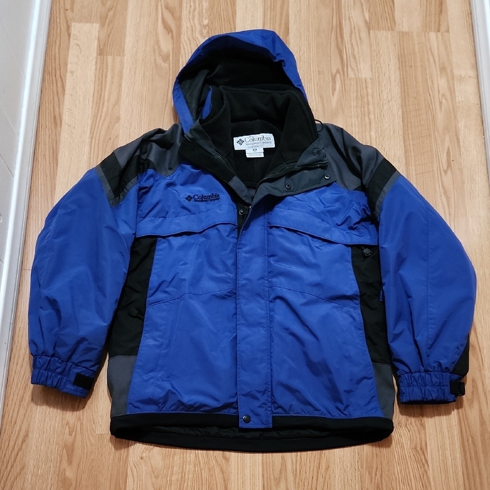 Columbia 3 in 1 Heavy Duty Warm Hooded Winter Coat Medium